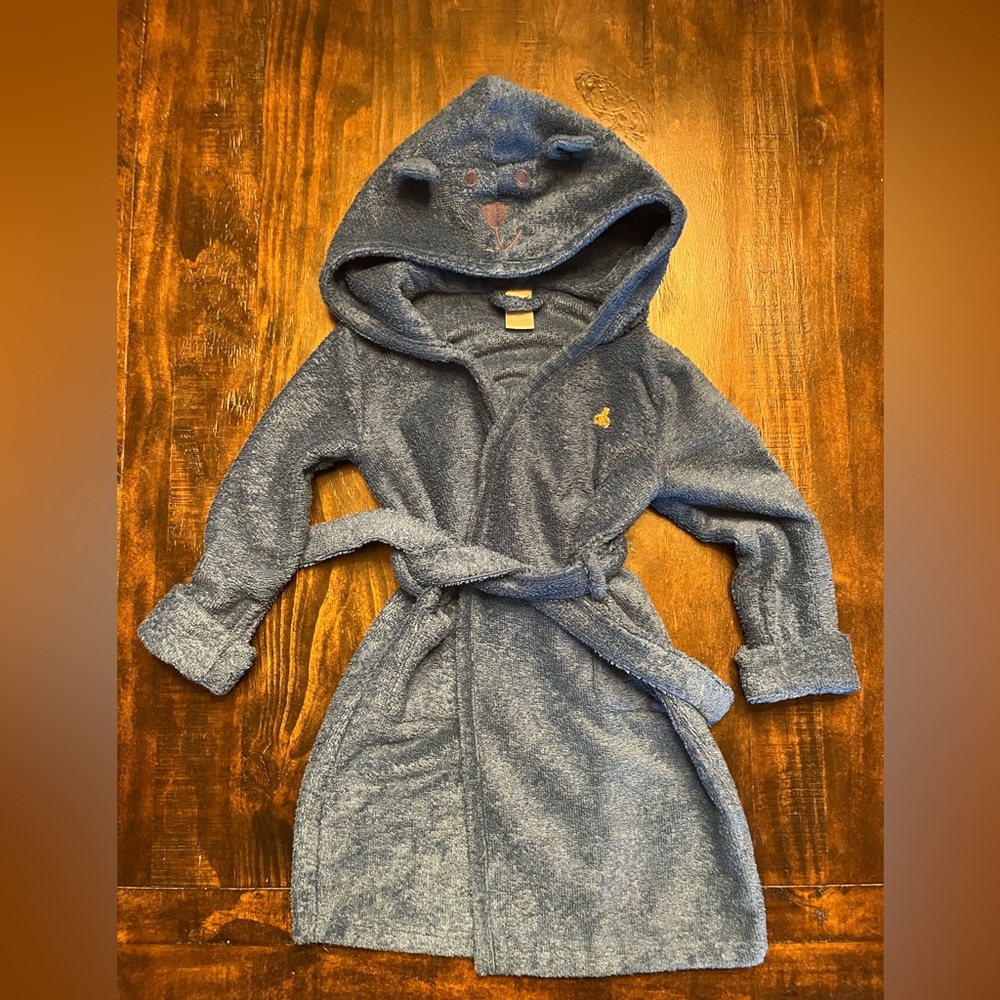 GAP Toddler Blue Robe